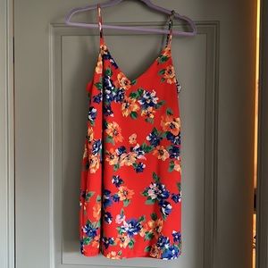 Floral lulus dress size medium
